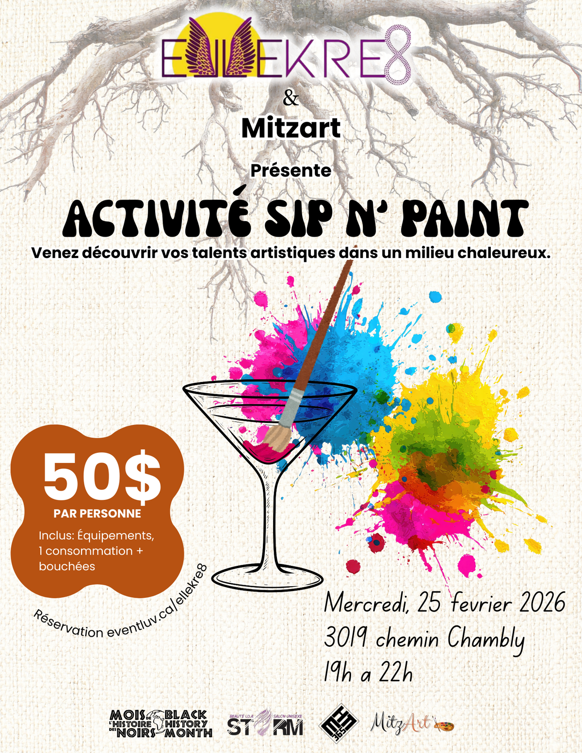 Sip N' Paint